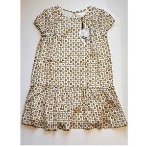 NEW BURBERRY LENKA YELLOW SIZE 10 DRESS 100% SILK